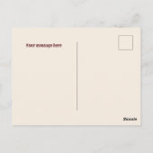 Carte Postale Cool Western cheval ranch ajouter le message (Dos)