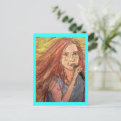 Carte Postale Coolest Rocker Song Girl (Debout devant)