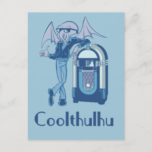 Carte Postale Coolthulhu ( Cool Cthulhu )