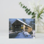 Carte Postale Coombs Covered Bridge Winchester NH (Debout devant)