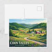 Carte Postale Coon Valley (Devant / Derrière)