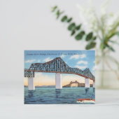 Carte Postale Cooper River Bridge, Charleston, Caroline du Sud (Debout devant)