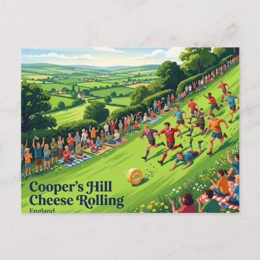 Carte Postale Cooper's Hill Angleterre (Devant)