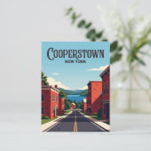 Carte Postale Cooperstown États-Unis (Debout devant)
