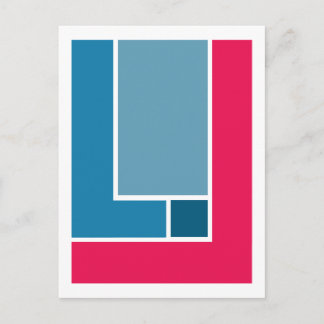 Carte Postale Coordination Géométrique 3