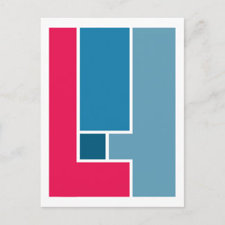 Carte Postale Coordination Géométrique 4