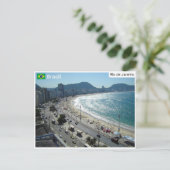 Carte Postale Copacabana, Rio de Janeiro - Brésil (Debout devant)