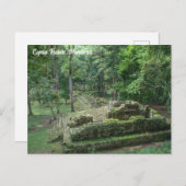Carte Postale Copán Ruinas, Honduras (Devant / Derrière)