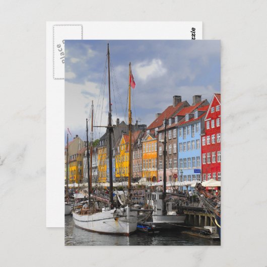 Carte Postale Copenhagen Color Postcard (Devant / Derrière)
