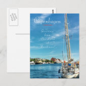 Carte Postale Copenhague (Devant / Derrière)