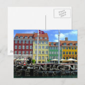 Carte Postale Copenhague (Devant / Derrière)