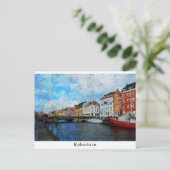 Carte postale Copenhague (Debout devant)