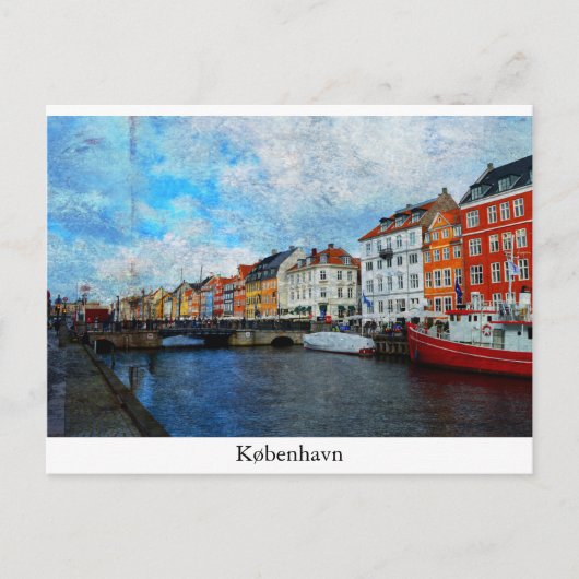 Carte postale Copenhague (Devant)