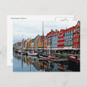 Carte Postale Copenhague (Devant / Derrière)