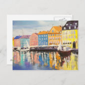 Carte Postale Copenhague (Devant / Derrière)