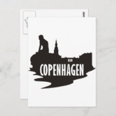 Carte Postale Copenhague (Devant / Derrière)