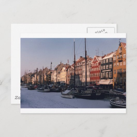 Carte Postale Copenhague (Devant / Derrière)