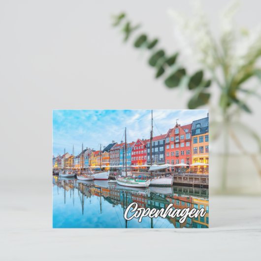 Carte Postale Copenhague, Danemark (Debout devant)