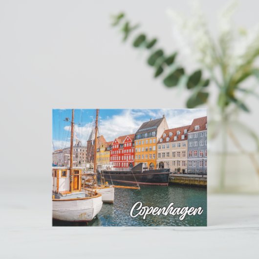 Carte Postale Copenhague, Danemark (Debout devant)