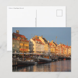 Carte Postale Copenhague Danemark