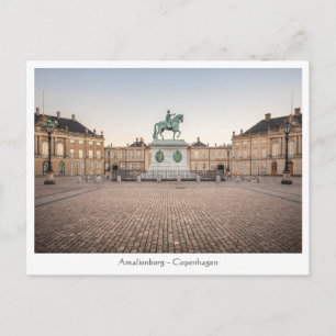 Carte Postale Copenhague Danemark