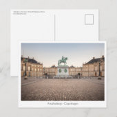 Carte Postale Copenhague Danemark (Devant / Derrière)