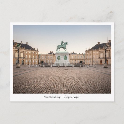 Carte Postale Copenhague Danemark (Devant)