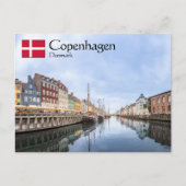 Carte Postale Copenhague Danemark (Devant)