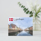 Carte Postale Copenhague Danemark (Debout devant)