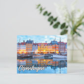 Carte Postale Copenhague, Danemark (Debout devant)