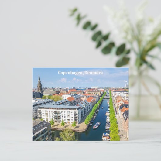 Carte Postale Copenhague Danemark (Debout devant)