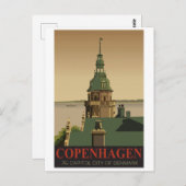 Carte Postale Copenhague, Danemark (Devant / Derrière)