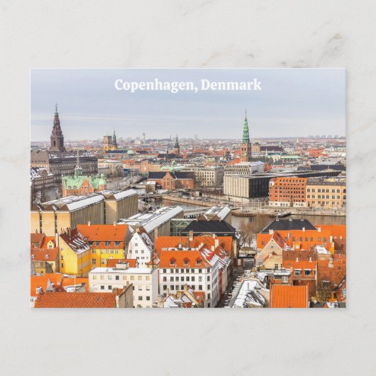 Carte Postale Copenhague Danemark (Devant)