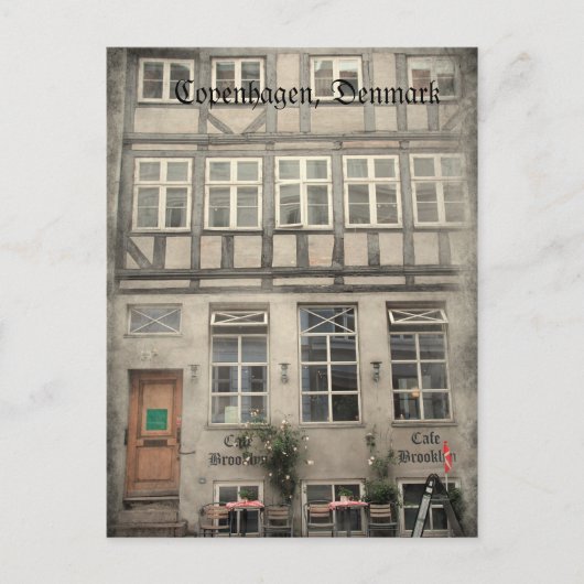 Carte Postale Copenhague, Danemark (Devant)