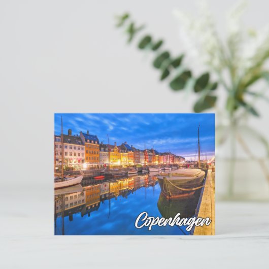 Carte Postale Copenhague, Danemark (Debout devant)