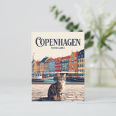 Carte Postale Copenhague Danemark (Debout devant)
