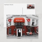 Carte Postale Copenhague, Danemark (Devant / Derrière)
