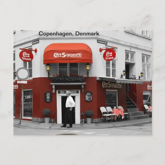Carte Postale Copenhague, Danemark (Devant)