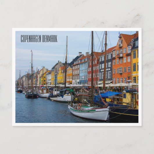 Carte postale - Copenhague Danemark (Devant)
