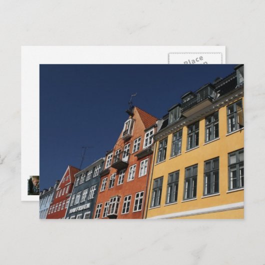 Carte Postale Copenhague Danemark (Devant / Derrière)