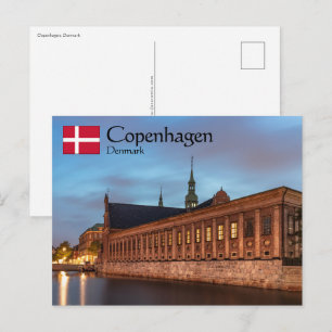 Carte Postale Copenhague Danemark