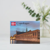 Carte Postale Copenhague Danemark (Debout devant)