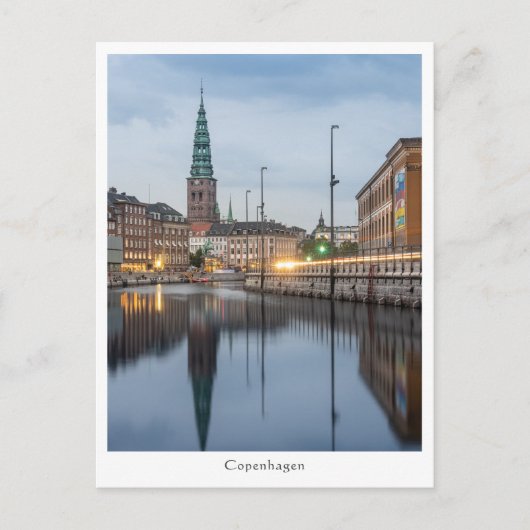 Carte Postale Copenhague Danemark (Devant)