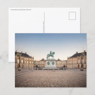 Carte Postale Copenhague Danemark