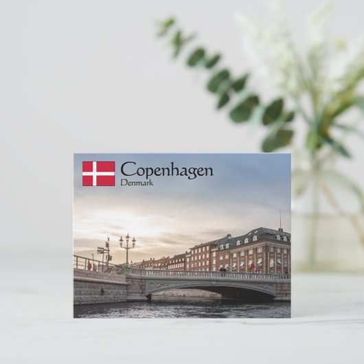 Carte Postale Copenhague Danemark (Debout devant)