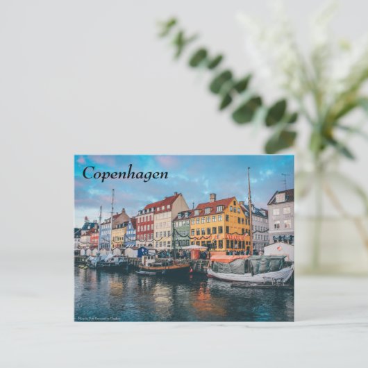 Carte Postale Copenhague Danemark (Debout devant)
