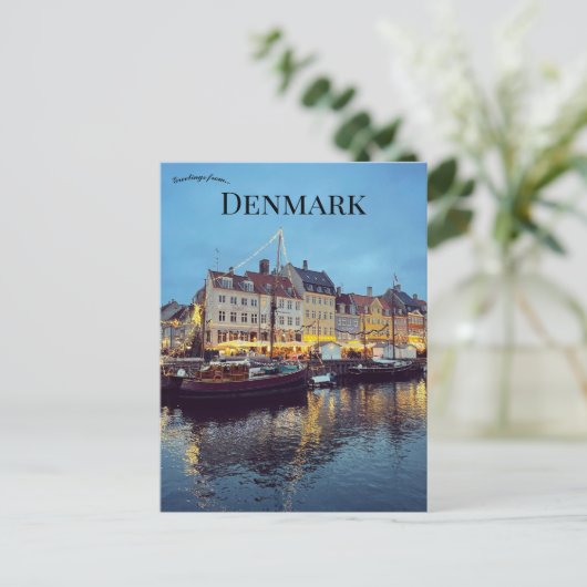 Carte Postale Copenhague Danemark (Debout devant)