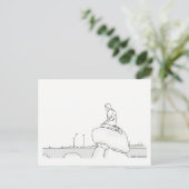 Carte Postale Copenhague Danemark (Debout devant)