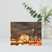 Carte Postale Copenhague, Danemark la nuit (Debout devant)