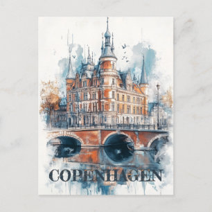Carte Postale Copenhague Danemark Voyages